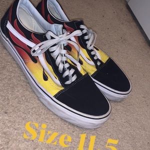 Flame vans